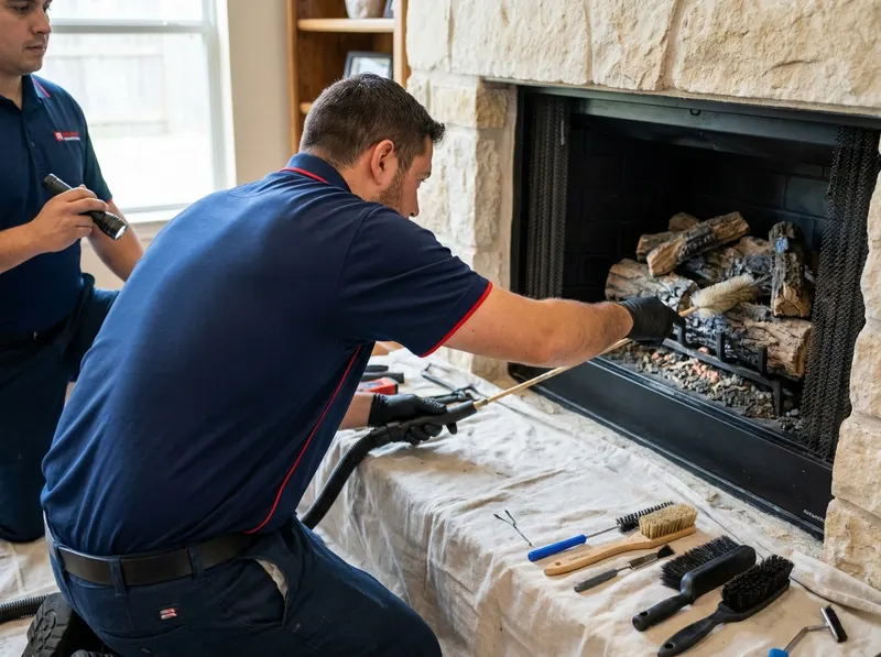 Gas Fireplace & Log Service in Houston, Tx